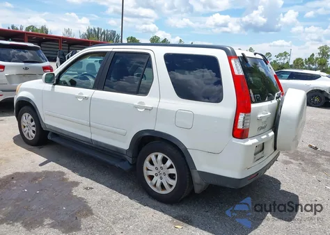 2006 Honda Cr-V Se из США, поврежденный, VIN SHSRD78966U425846